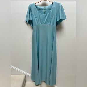 Bridgerton Style Empire Waist Vintage Dress